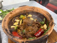 生啫牛肉-天宝食坊·啫啫煲大排档(西华路店)