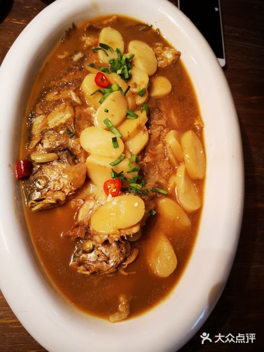 壹品轩·东坡家宴(湖滨店)-黄鱼烧年糕-菜-黄鱼烧年糕图片-杭州美食