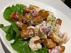 菠萝油条虾-小城故事·地道宁波味(月湖盛园店)