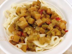 茄丁刀削面-华天新川面馆(缸瓦市店)