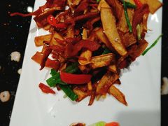 杏鲍菇松板肉-老苏州芳和园茶酒楼  传统苏帮菜(观前店)