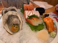 三文鱼刺身-清水日本料理铁板烧(学府路店)