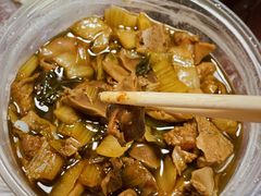 鸭肫腌菜花烧排骨-人全到饭店南京本帮菜馆(云锦路店)