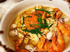 膏蟹拌面-十面欢腾·海鲜面·台式Bistro(长乐路店)