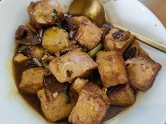 蕈油豆腐-得意楼蒸菜馆