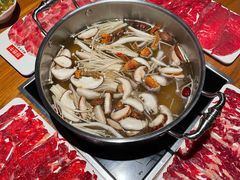 松茸养身汤锅-好想牛·鲜切自助牛肉火锅(七堡花园城店)