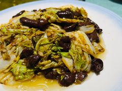 肉蘑炒白菜片-燕春饭店(公园里店)