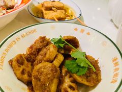 XO酱爆炒莲藕-清晖小苑•顺德地方菜(壹海城店)