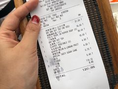 结账单-新峰肉骨茶