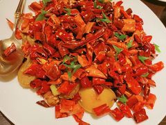 辣子鸡汁焗鲍鱼-甄御•海鲜新青岛菜(麦岛店)