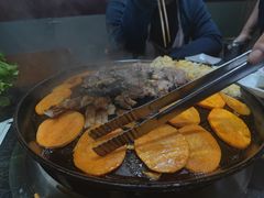 烤猪五花肉-海花锅盖烧烤店(怡馨家园店)
