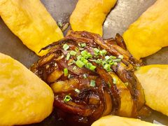 地锅茄子饼-旺小胖小龙虾