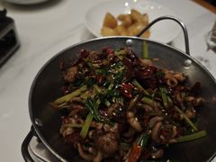 干锅香辣八爪鱼-不倒翁·安徽名菜楼(步行街店)