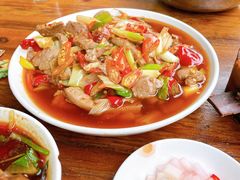 泡椒炒羊肝-碗碗羊肉(松石北路店)