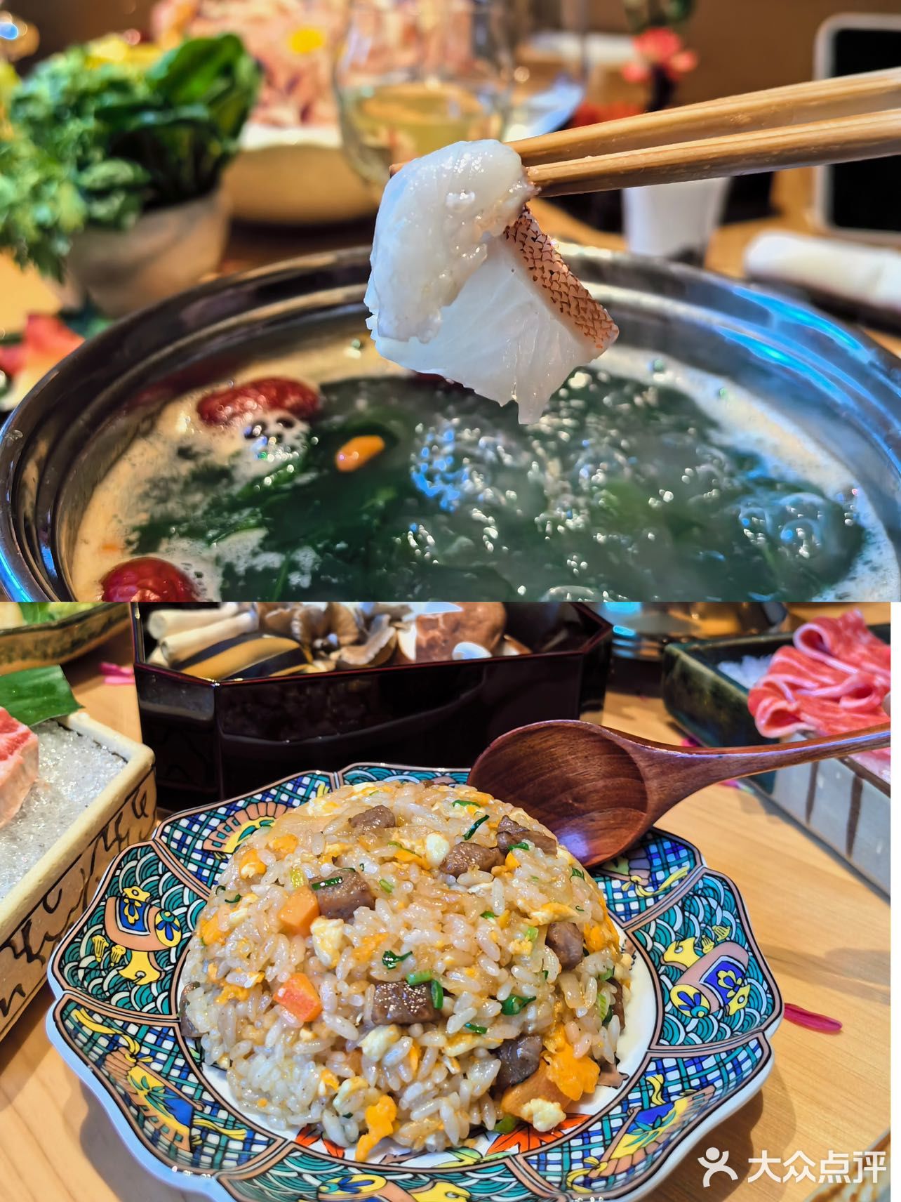 ✨杭州美食探索👉暖呼呼的海鲜火锅🍲，一起吃起来呀～