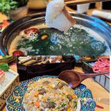 ✨杭州美食探索👉暖呼呼的海鲜火锅🍲，一起吃起来呀～