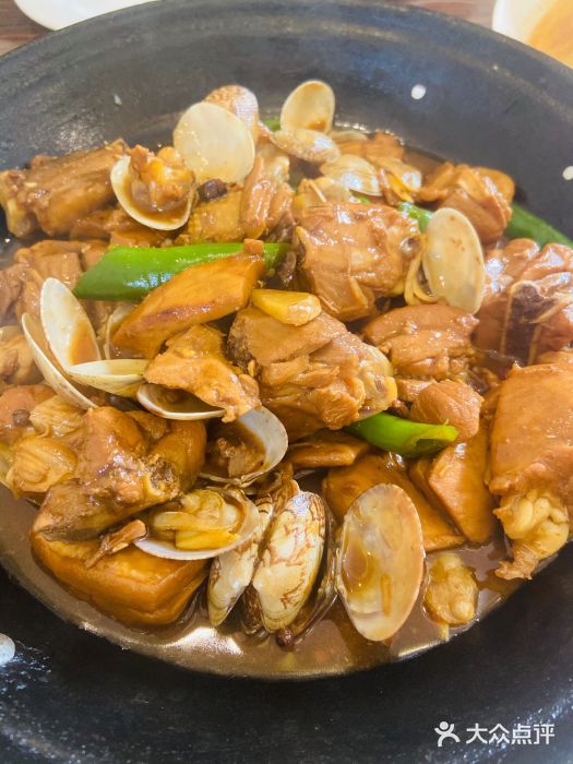 家园私家菜馆(高雄路店)蛤蜊爆鸡图片