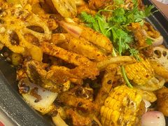 干锅牛蛙-渝蛙馆(新百店)