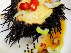 海胆蒸蛋-1910老鲁味海鲜·戳子肉·青岛菜(金沙滩店)