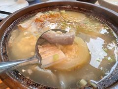 潮式粉肠花肉煲节瓜-点都德·毕德寮