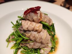 辣木苗拌本港虾蛄-席作·福建会馆