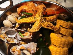 -悦海·家宴·冰花皮皮虾大锅贴(宝龙店)