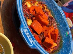 重庆原始红油现炒锅底-王歘歘·chuǎ火锅(五道营店)
