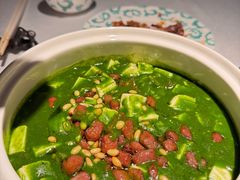 雪花牛肉绿麻婆豆腐-桂满陇·海市蜃楼·黑金(国金店)