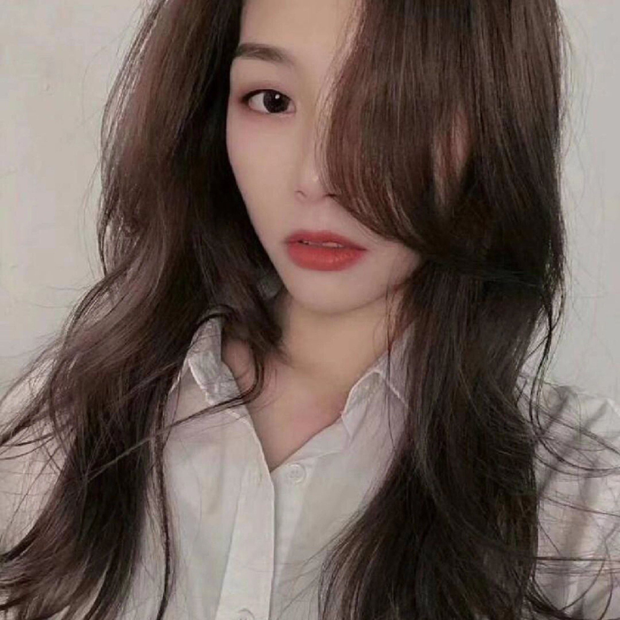 柔美亚麻发色