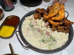 必点炸鸡翅配年糕-HOTISLAND海鸡岛·韩国料理(江南西店)