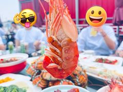 阳澄湖壹号大虾-七的湖·江南蟹舫·阳澄湖农家菜(蟹舫苑店)