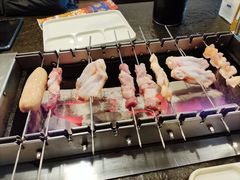 -長壹旋转烤吧 农家鸡火锅