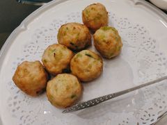 鲜虾山芹丸-良友·海鲜青岛菜·海肠捞饭(五四广场店)
