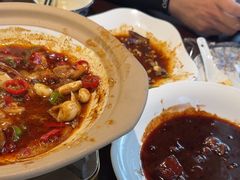 -阿峰饭店·本地土菜馆·农家土鸡煲·一品神仙鸡(报福店)