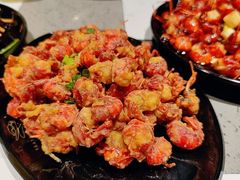 咸蛋黄焗虾球-一棠龙虾•王牌虾球(恒隆广场店)