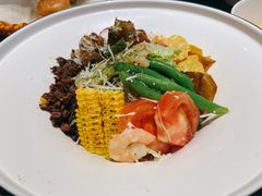 鸡肉大虾鲜蔬波奇碗-西堤牛排(龙德广场店)