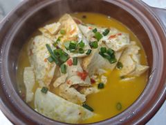 煎豆腐焖荷包蛋-湘桂人酒楼(西便门店)