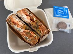 香松辣白菜鸡肉热压三明治-萤火虫咖啡(后海店)