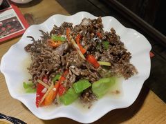 爆炒风爪菇-炊烟·山房菜