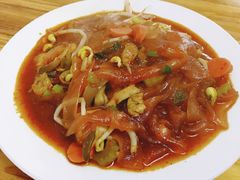 三鲜炒酿皮-何记酿皮店(西流湾店)