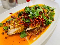 蒜爆鲈鱼-大张烙馍村(三环南路旗舰店)