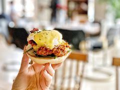 慢炖手撕牛肉班尼迪克蛋-The Rug Cafe(王府中环店)
