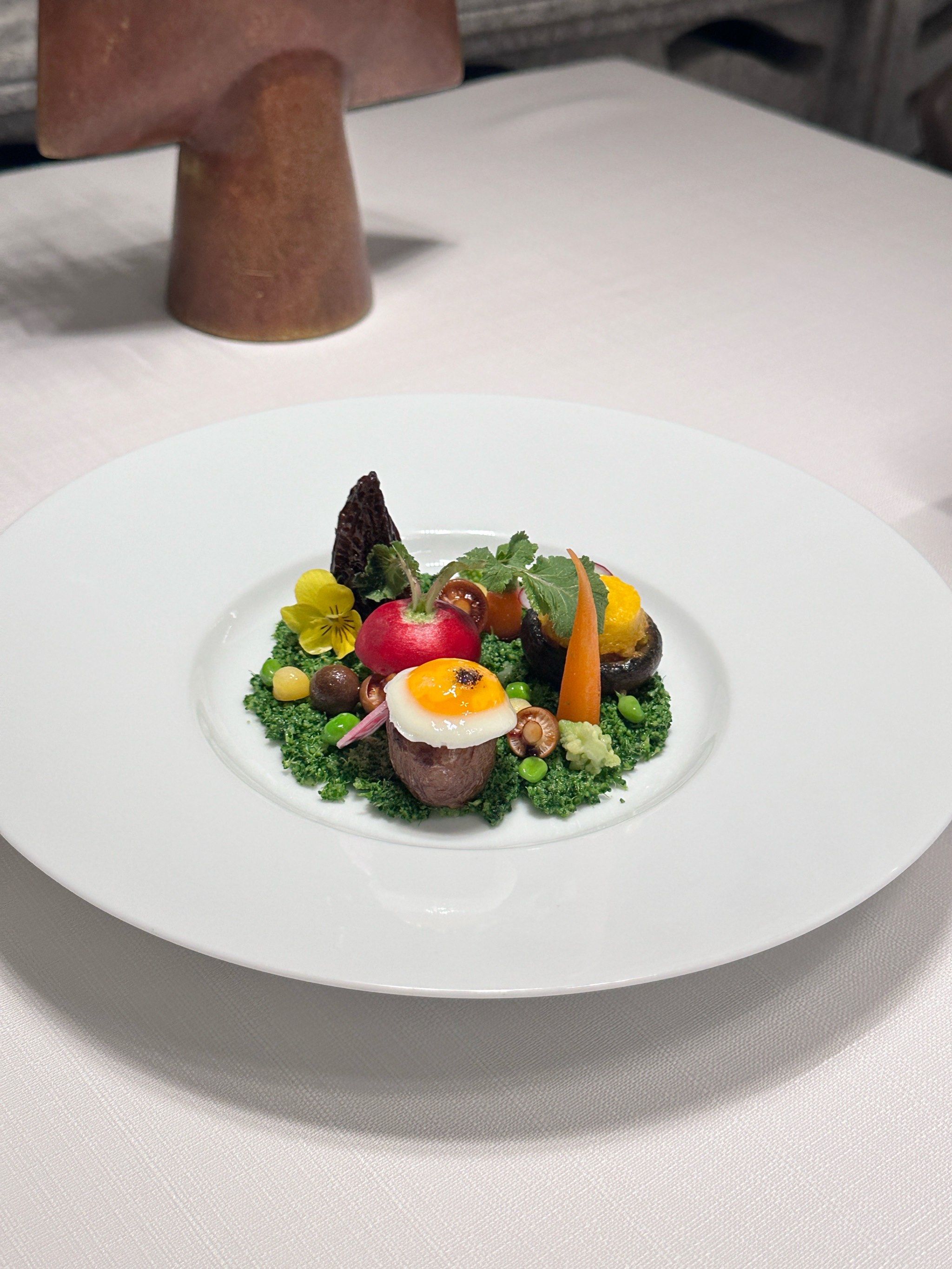 生日前夕又见山河万朵
他家是我吃过次数很多的素食餐厅了,连续三年