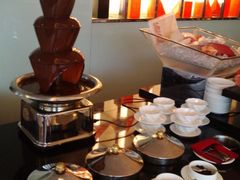 巧克力瀑布-亮马河饭店翠雅咖啡厅