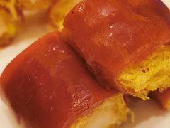 脆皮鲜虾红米肠-泉州富力万达文华酒店-品珍中餐厅