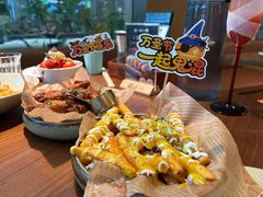 帕玛臣芝士薯条-一沙一城·岩烤牛扒(深圳首店)