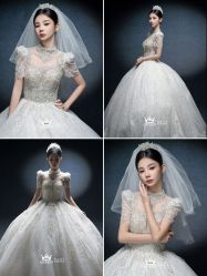 点击看大图 -艾拉·女王婚纱礼服馆