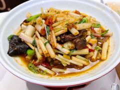 白芹菜爆黄牛肉-眉州东坡(北苑华贸店)