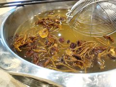茶树菇牛腩汤底-八合里潮汕鲜牛肉火锅(吉大店)