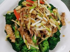西兰花炒双脆-盈旺小厨·非遗黄鳝饭(泰康路店)